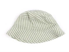 Name It oil green stribet bucket hat solhat
